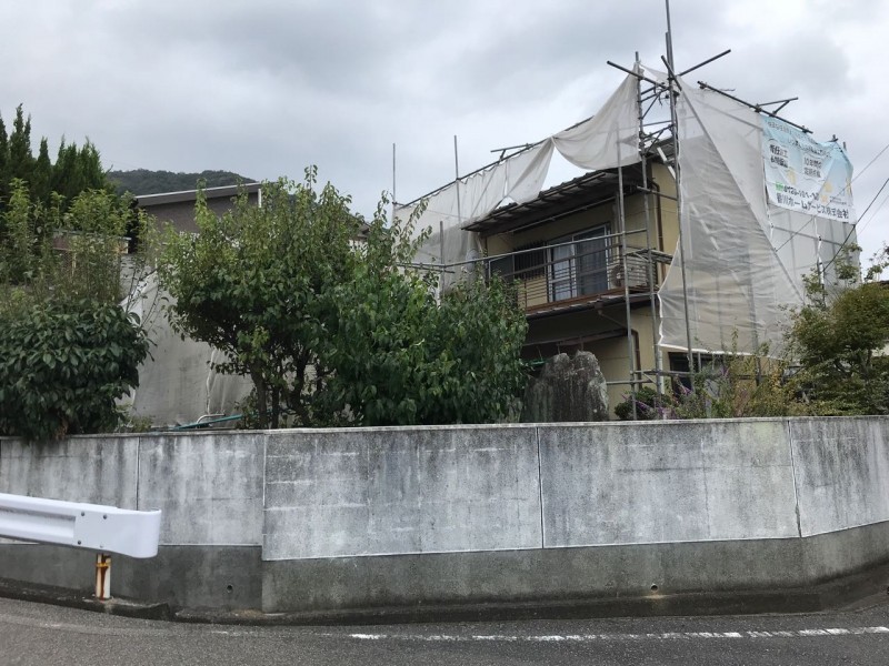 坂出市N様 外壁塗装 香川・徳島ホームサービス